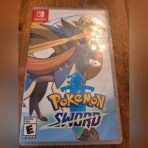 Nintendo switch game pokemon sword